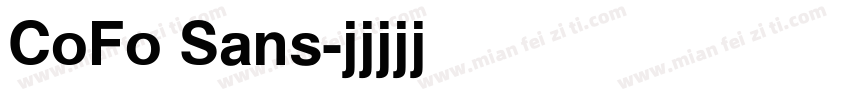 CoFo Sans字体转换